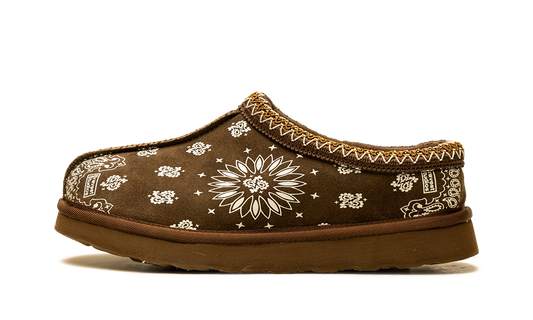 Paisley Slippers "Brown" BS43