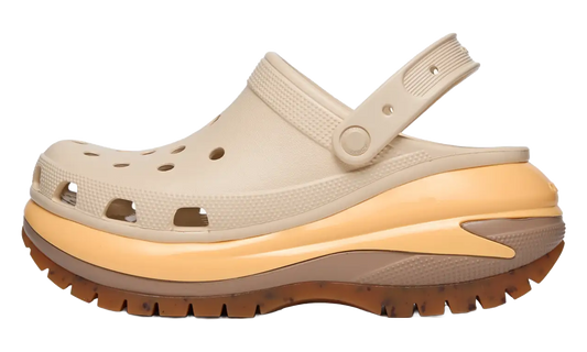 Classic Mega Crush Clog "Almond Tint Multi" 207988 0LM