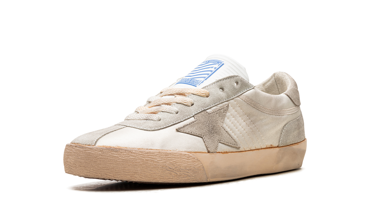 SSTAR 2 NYLON UPPER HF TONGUE SUEDE HEEL AND SPUR "WHITE ICE TAUPE" GMF00607.F005683.11638