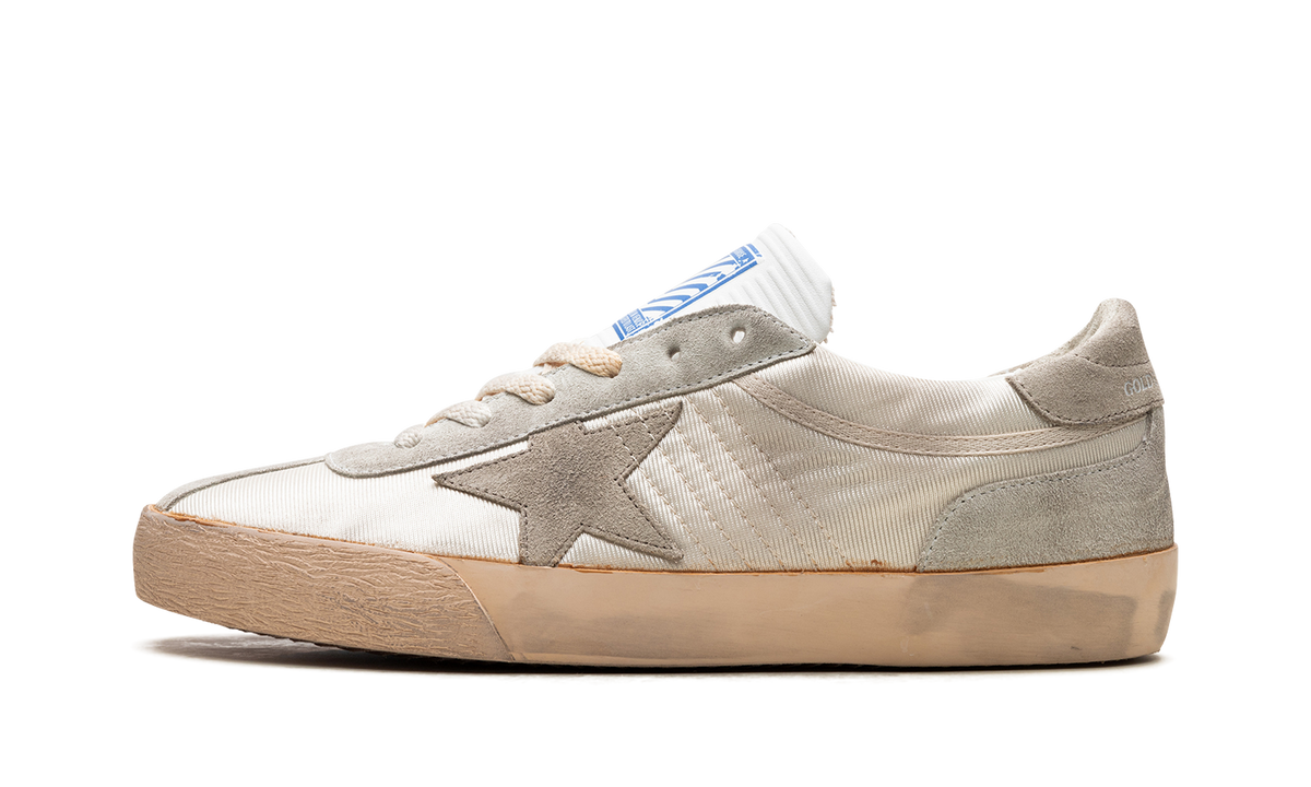 SSTAR 2 NYLON UPPER HF TONGUE SUEDE HEEL AND SPUR "WHITE ICE TAUPE" GMF00607.F005683.11638