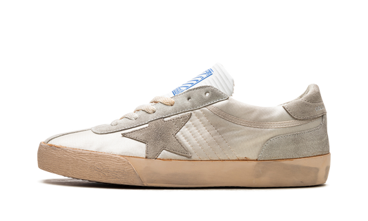 SSTAR 2 NYLON UPPER HF TONGUE SUEDE HEEL AND SPUR "WHITE ICE TAUPE" GMF00607.F005683.11638