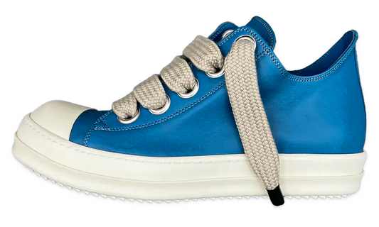 Rick Owens Jumbolace Low Sneaks "Nublu Milk" RU02F4893 LGYM2 6611