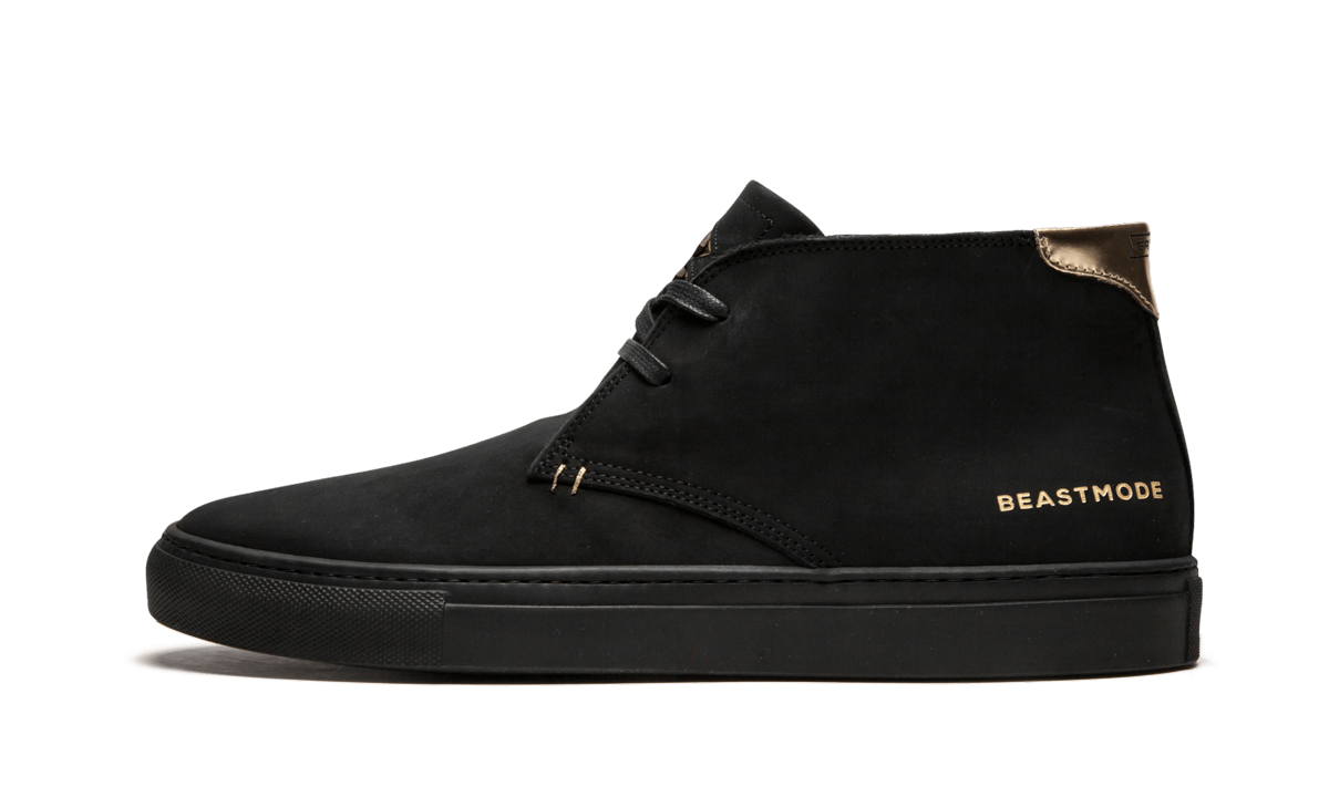 The Royale Chukka x Beastmode "Triple Black" BMCH430