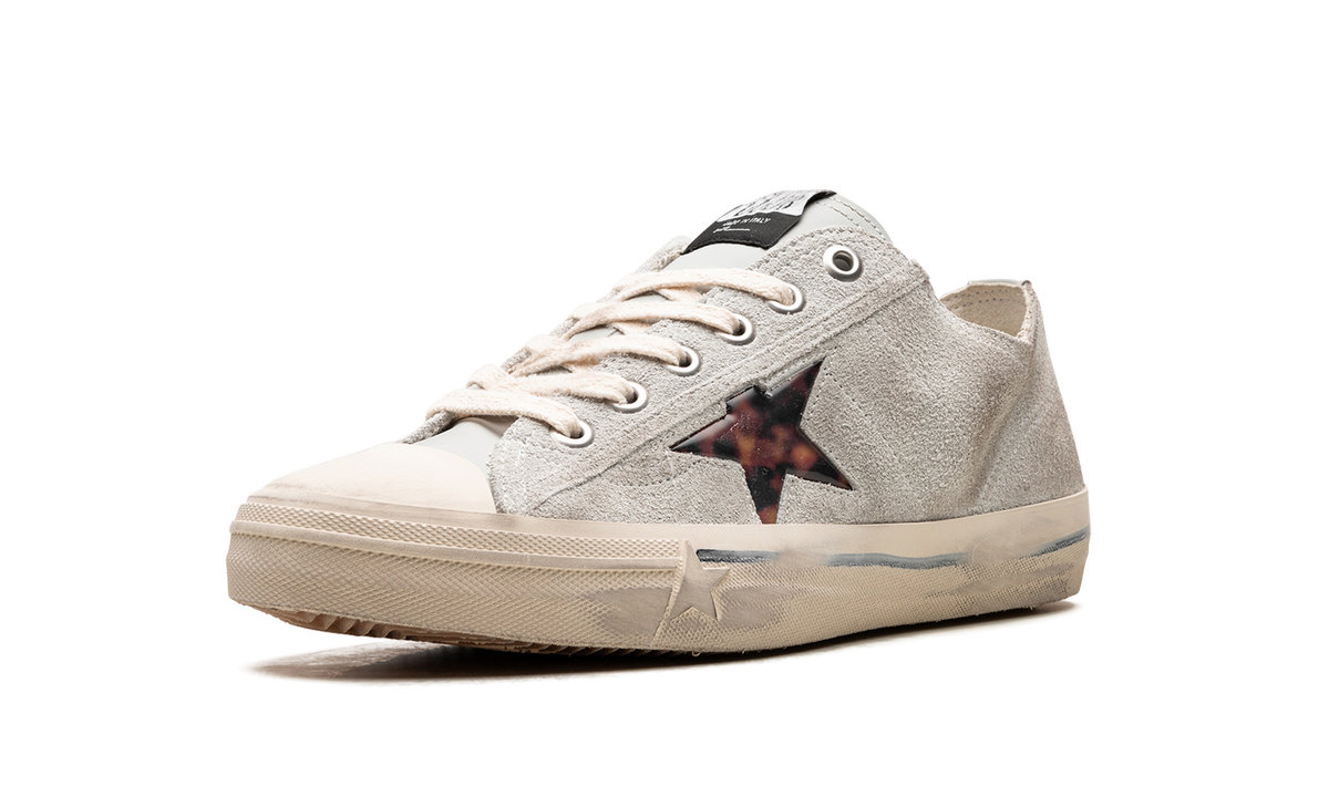 V-STAR 2 SUEDE UPPER RUBBER TOE LEOPARD 3D STAR MATT LEATHER LIST "ICE BROWN BLACK LEO" GMF00619.F005064.60463