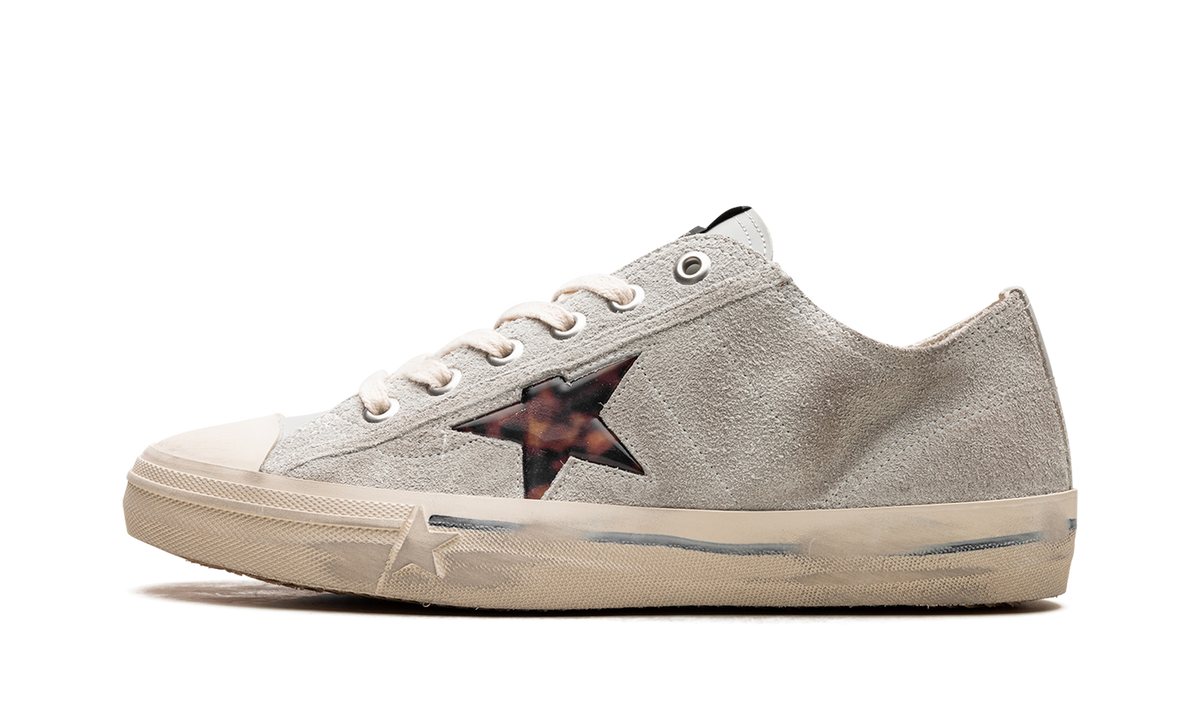 V-STAR 2 SUEDE UPPER RUBBER TOE LEOPARD 3D STAR MATT LEATHER LIST "ICE BROWN BLACK LEO" GMF00619.F005064.60463