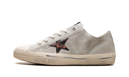 V-STAR 2 SUEDE UPPER RUBBER TOE LEOPARD 3D STAR MATT LEATHER LIST "ICE BROWN BLACK LEO" GMF00619.F005064.60463