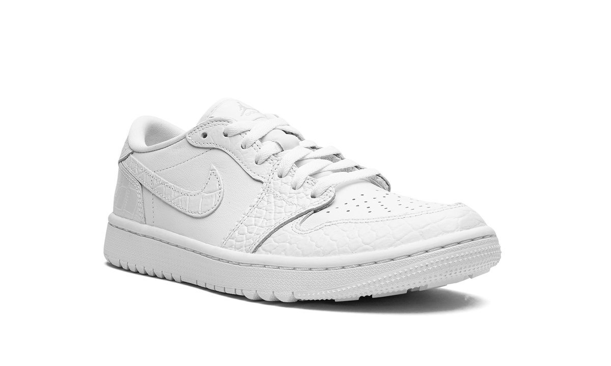 Air Jordan 1 Retro Low Golf "White Croc" DD9315 110