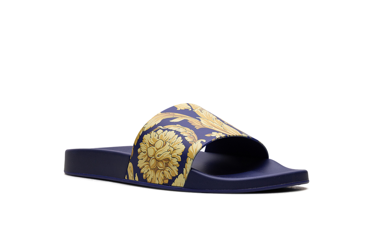Baroque Pool Slide "Navy / Gold" DSU6516 DGOHCG D7PO