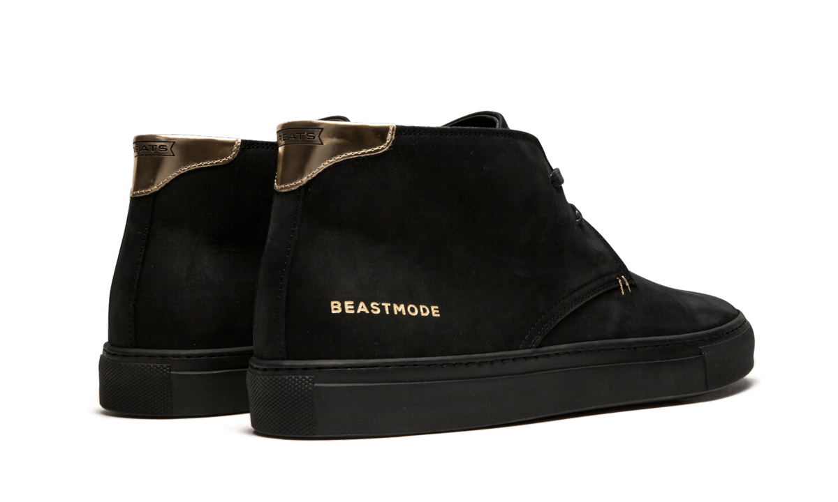 The Royale Chukka x Beastmode "Triple Black" BMCH430